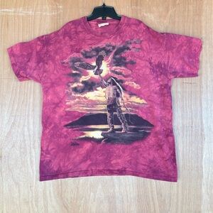 @1997 The Mountain Purple Tie-Dye T-Shirt